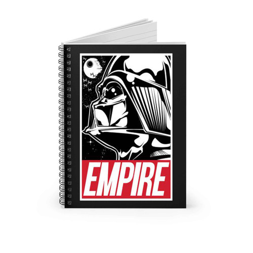 Star Wars Darth Vader Empire Mashup Spiral Notebook