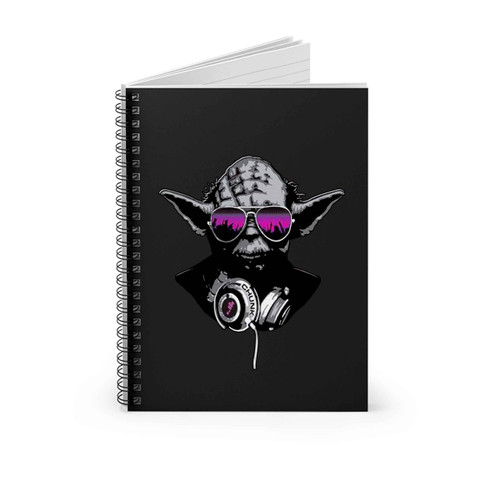 Star Wars Dj Yoda Spiral Notebook