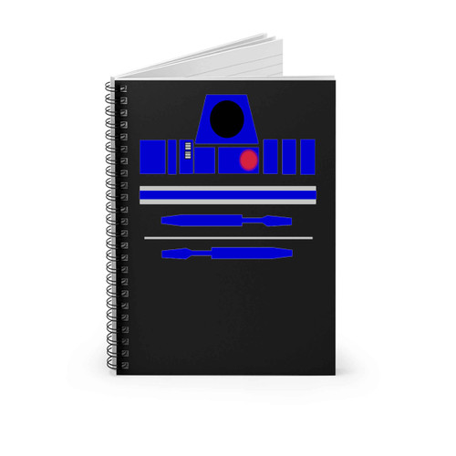 Star Wars R2D2 Astromech Droid Spiral Notebook