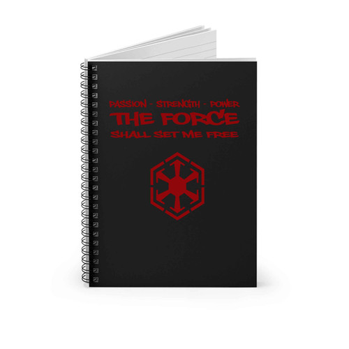 Star Wars Sith Code Spiral Notebook