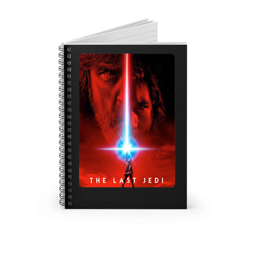 Star Wars The Last Jedi Cover Spiral Notebook