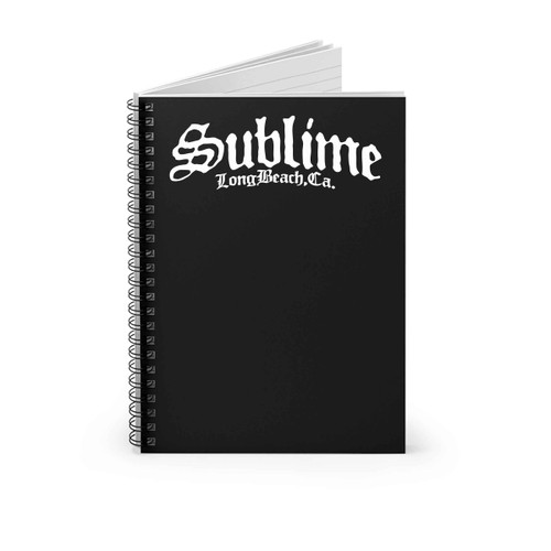 Sublime Long Beach Spiral Notebook