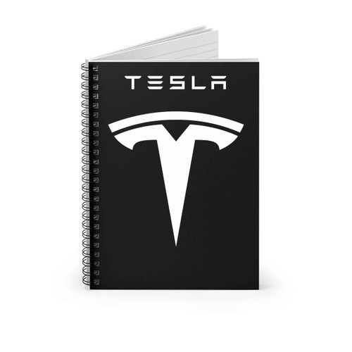 Tesla Supercar Logo Spiral Notebook