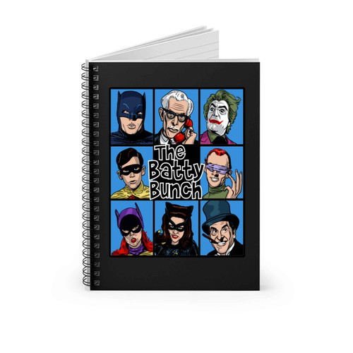 The Batty Bunch Spiral Notebook