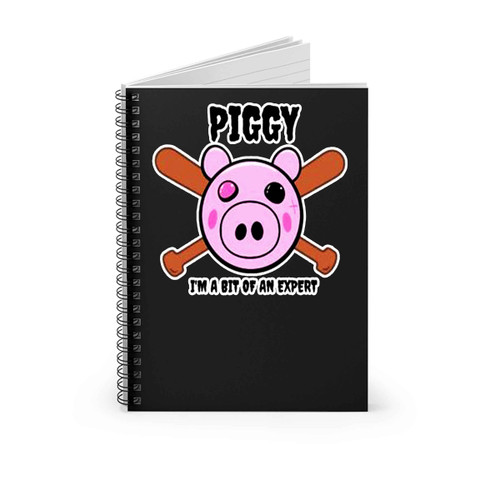 The Game Piggy Family Portrait Roblox Piggy Kids Spiral Notebook