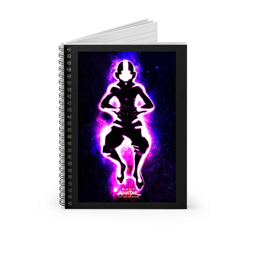 The Last Airbender Avatar State Galaxy Spiral Notebook