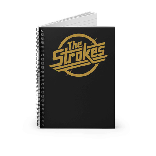 The Strokes Rock Band Logo Spiral Notebook