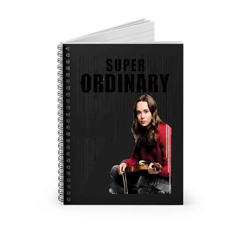 The Umbrella Academy Super Ordinary Spiral Notebook