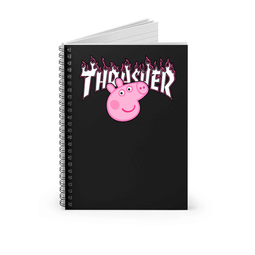 Thrasher Peppa Pig Funny Spiral Notebook