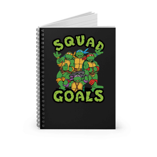 Tmnt Squad Goals Spiral Notebook