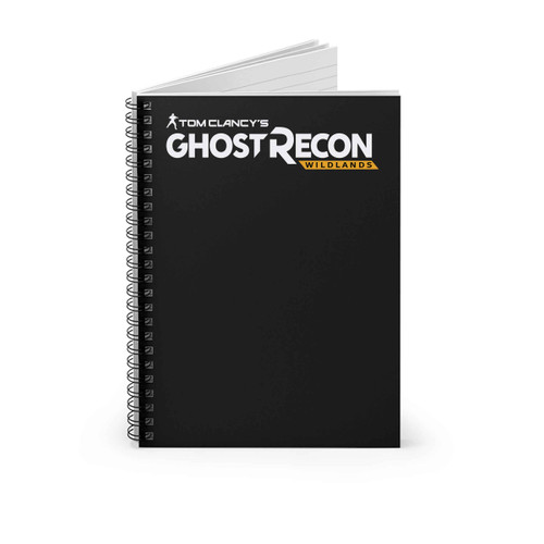 Tom Clancy Ghost Recon Wildlands Logo Spiral Notebook