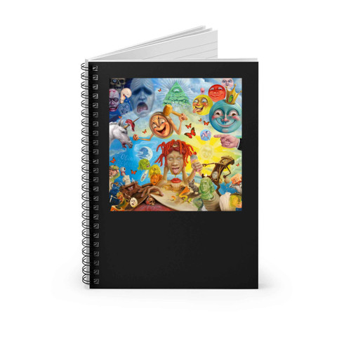 Trippie Redd Life Is A Trip Album Cover Spiral Notebook