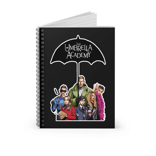 Umbrella Academy Spiral Notebook