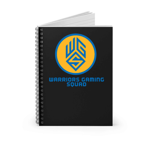 Warriors Gaming Squad Spiral Notebook