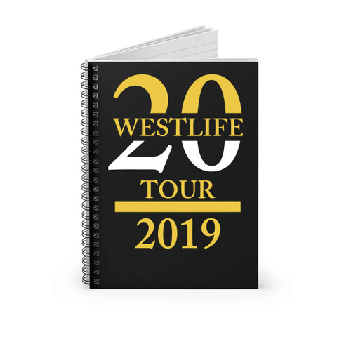 Westlife Concert Tour 2019 Spiral Notebook