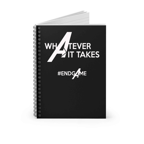 What Ever It Takes End Game Spiral Notebook