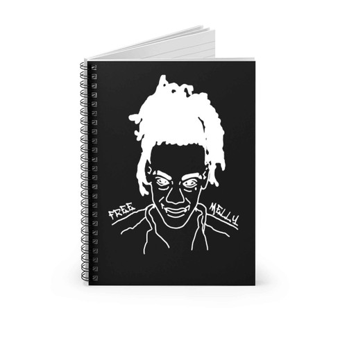 Ynw Melly Logo Spiral Notebook