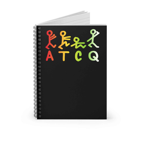 A Tribe Called Quest Atcq Gradient Logo Rap Hip Hop Music Spiral Notebook