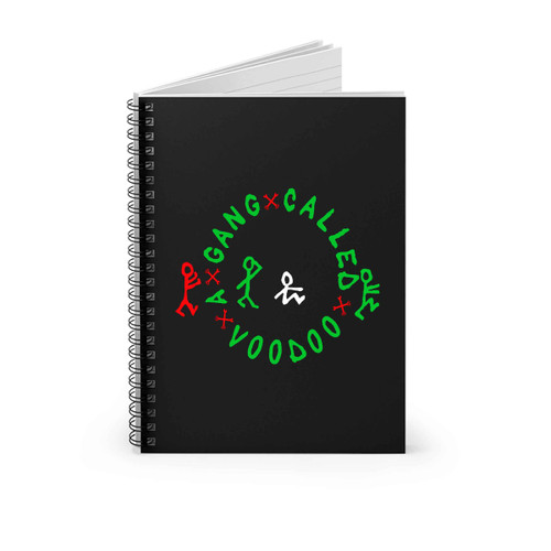 A Tribe Called Quest Atcq Rap Hip Hop Logo Spiral Notebook