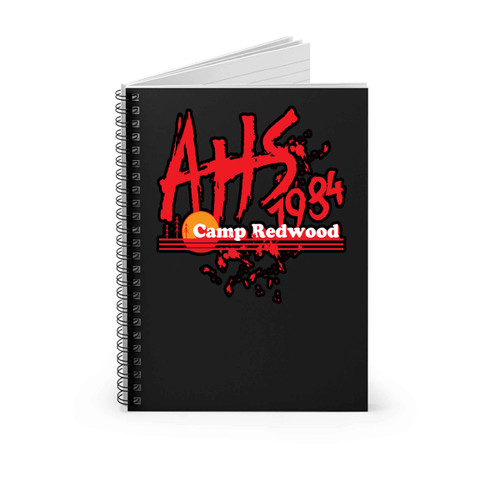 Ahs 1984 Camp Redwood Spiral Notebook