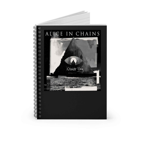 Alice In Chains Rainier Fog Album Spiral Notebook