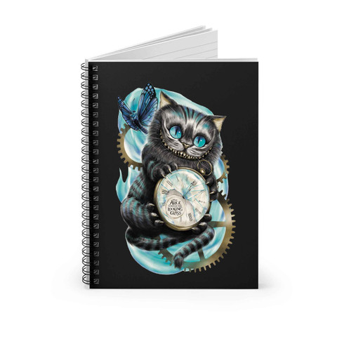 Alice Through The Looking Glass Icon Spiral Notebook