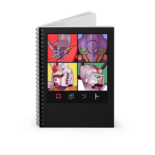 Anime Robot Gundam Hero Mechaz Spiral Notebook