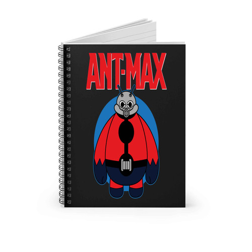 Ant Man Baymax Ant Max Spiral Notebook