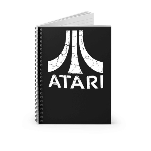 Atari Retro Gaming Games Arcade Spiral Notebook