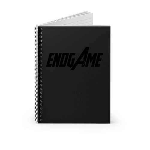 Avengers End Game Logo V1 Spiral Notebook Avengers End Game Logo V1 Spiral Notebook
