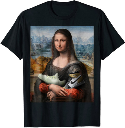 Sneakerhead Mona Lisa Man's T-Shirt Tee