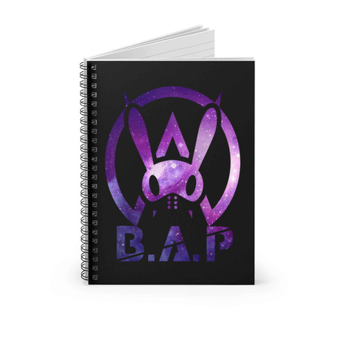 Bap Warrior Begins Logo Galaxy Spiral Notebook