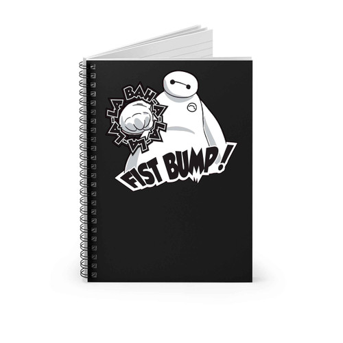 Baymax Fist Bump Bahlalala Spiral Notebook