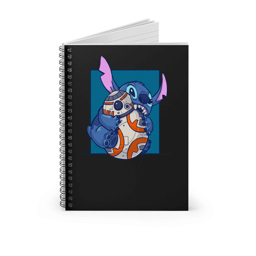 Bb8 Vs Stitch Spiral Notebook