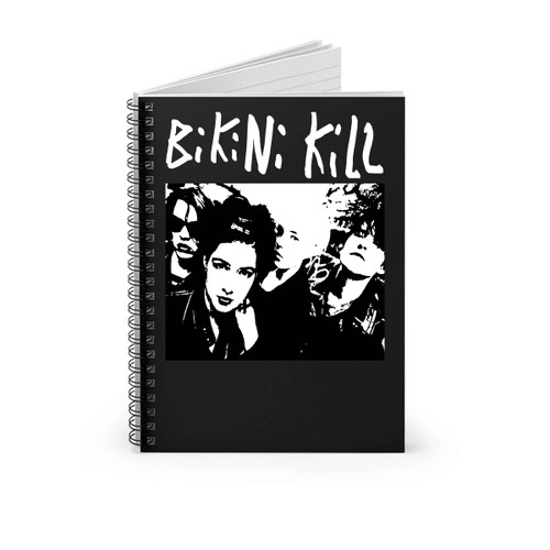 Bikini Kill Spiral Notebook
