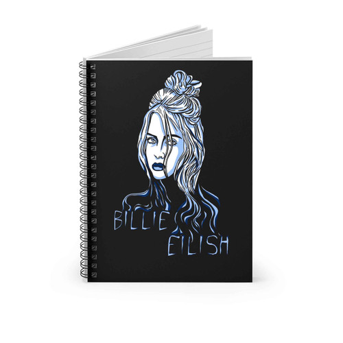Billie Eilish Sketch Spiral Notebook