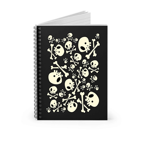 Bones Spiral Notebook