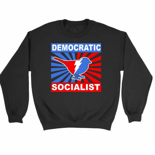Democratic Socialist Bernie Sanders Birdie Sweatshirt