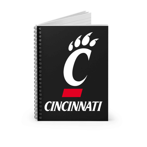 Cincinnati Bearcats Logo Spiral Notebook