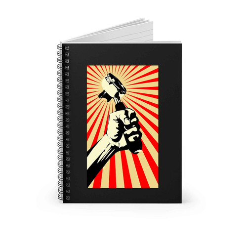 Coffee Revolution Spiral Notebook