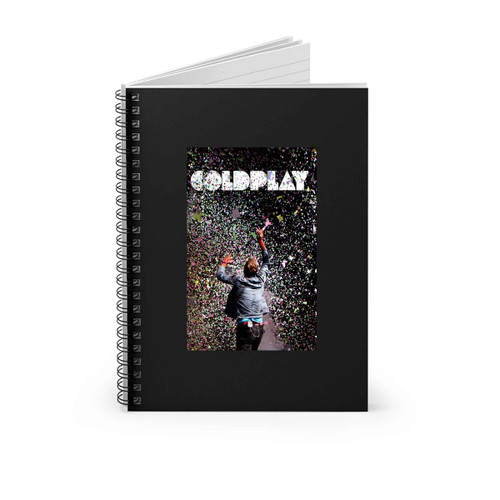 Coldplay Spiral Notebook
