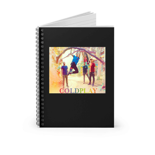 Coldplay 3 Spiral Notebook