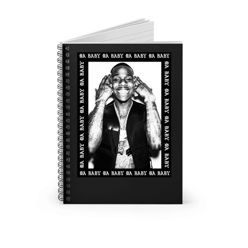 Dababy Hoody D Ababy Merch Fan Art Spiral Notebook