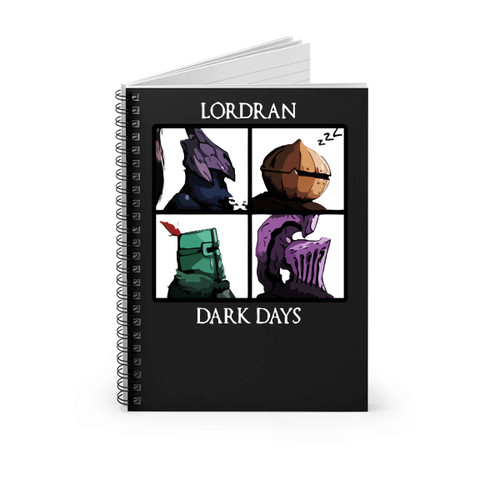 Dark Souls Lordran Gorillaz Spiral Notebook