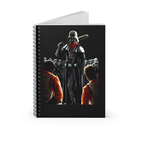 Darth Vader Negan Walking Dead Spiral Notebook