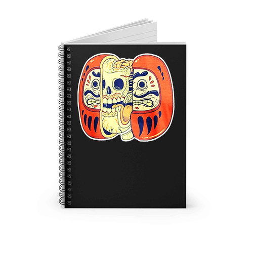 Daruma Anatomy Japanese Spiral Notebook