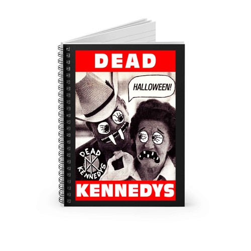 Dead Kennedys Halloween Fan Art Spiral Notebook