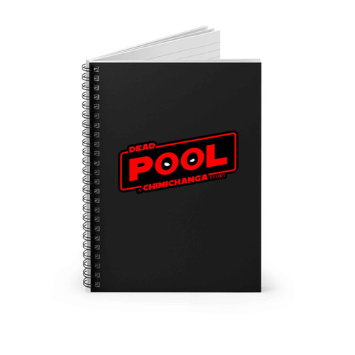 Deadpool A Chimichanga Story Spiral Notebook