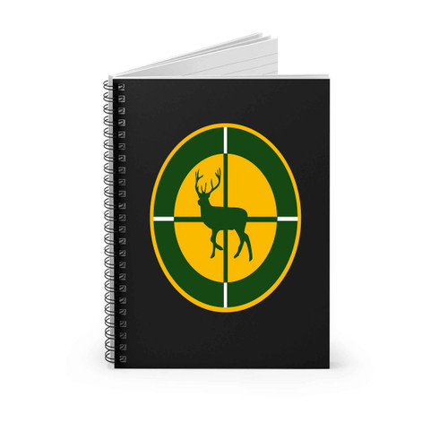 Deer Hunter Logo Spiral Notebook
