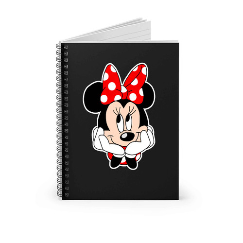 Disney Minnie Mouse Hipster Nerdy Spiral Notebook